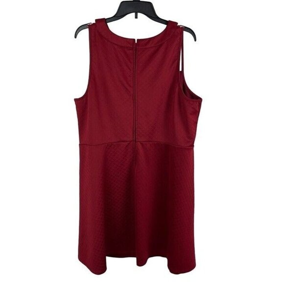 Heart soul Plus Women Sleeveless Stretch Crew Neck Dress Size 3X - Picture 2 of 7